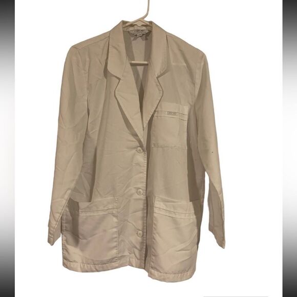 Cherokee size 6 White Lab Coat‎ - Picture 1 of 6